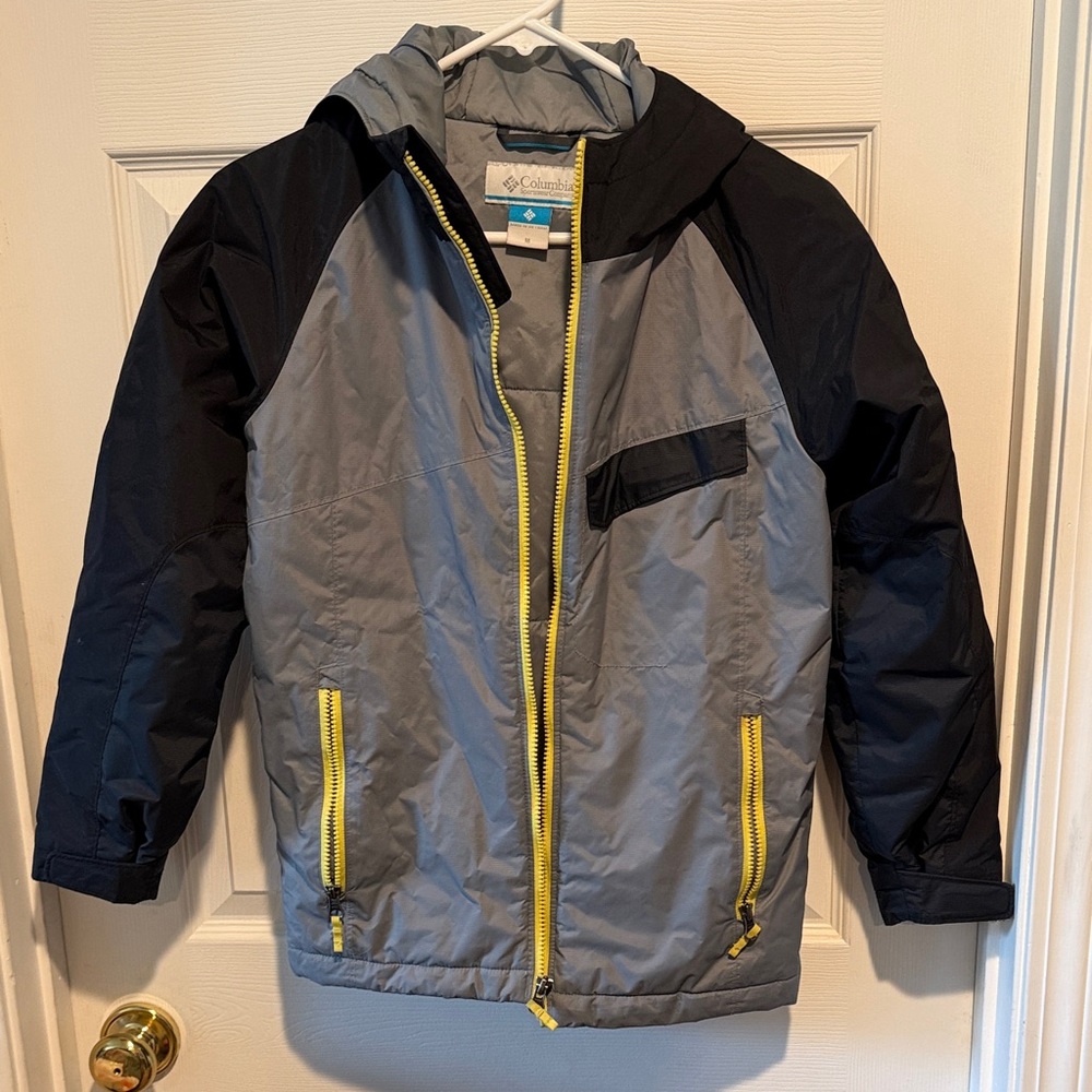 Columbia Kids Two-Tone Jacket with Bright Zippers